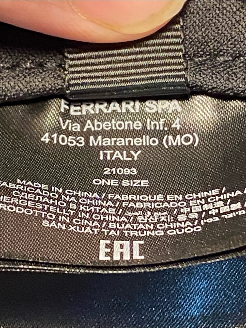 Ferrari Store OS Hat - Picture 5 of 13